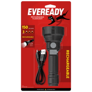 EVEREADY® RECHARGEABLE FLASHLIGHT 150