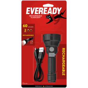 EVEREADY® RECHARGEABLE FLASHLIGHT 60
