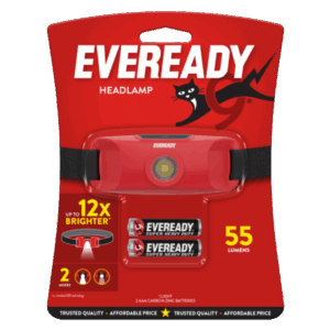 EVEREADY LED Headlight with Batteries