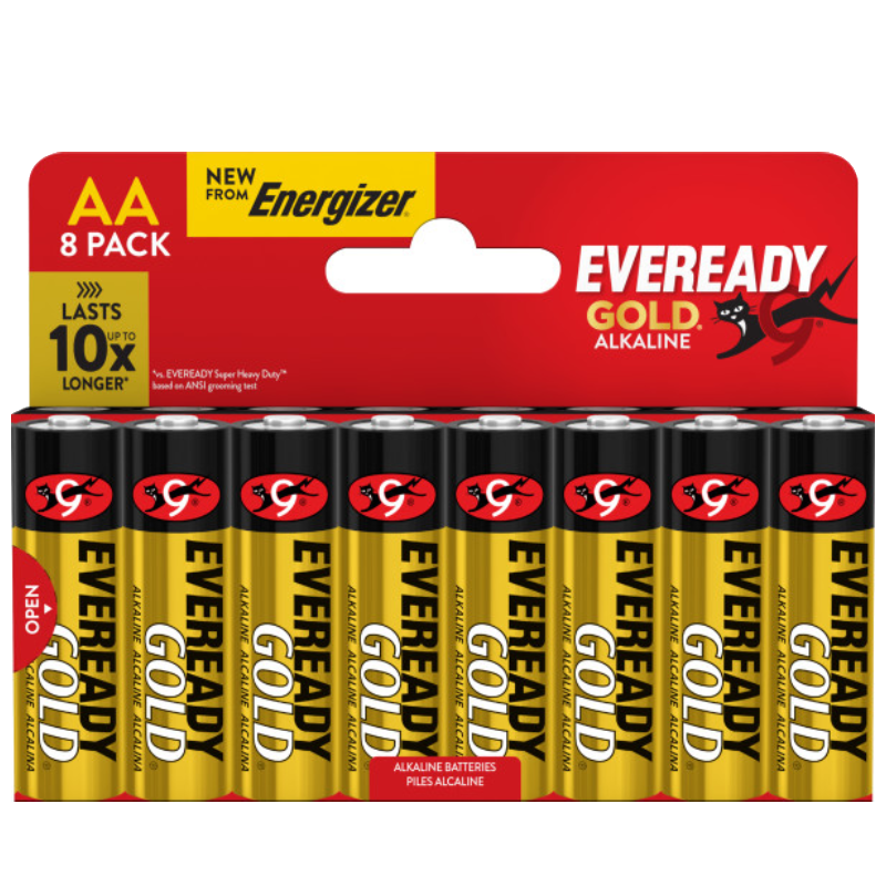 EVEREADY GOLD® AA 8er-Pack