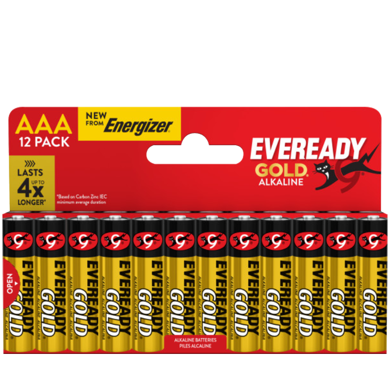 EVEREADY GOLD® AAA 12er-Pack