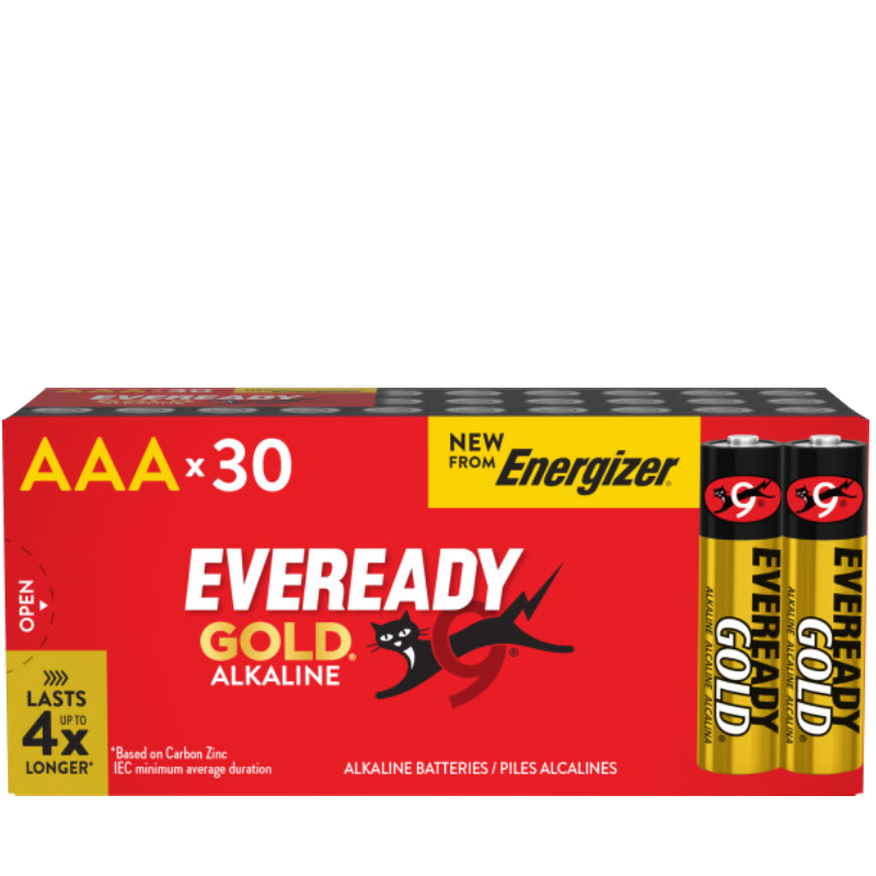 EVEREADY GOLD® AAA 30er-Pack