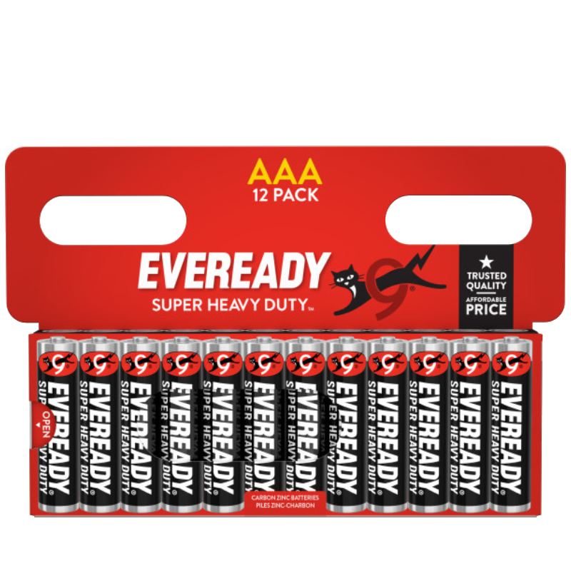 EVEREADY® SUPER HEAVY DUTY™ AAA 12er-Pack