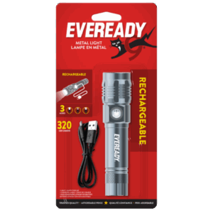 Eveready® METAL RECHARGALE LED 320