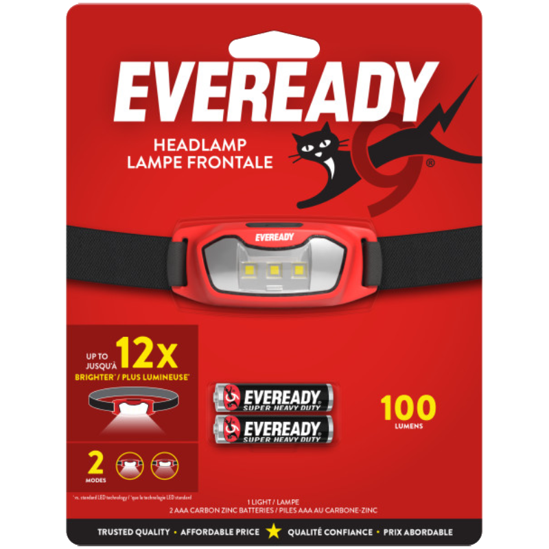 EVEREADY® KOMPAKTSTIRNLAMPE