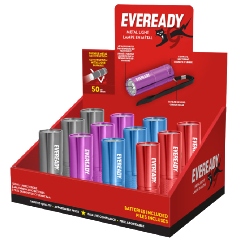 EVEREADY® METALLO COLORATO 50