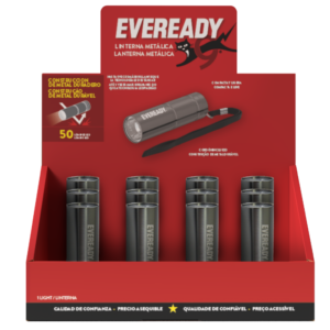 EVEREADY® LINTERNA METÁLICA 50