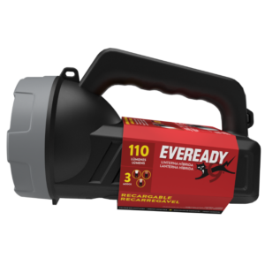 EVEREADY® HÍBRIDA RECARGABLE 110 LÚMENES